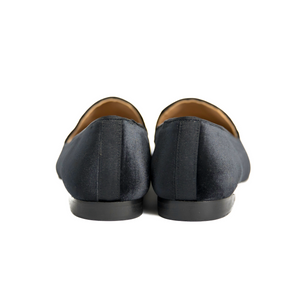 Black Velvet Slipper